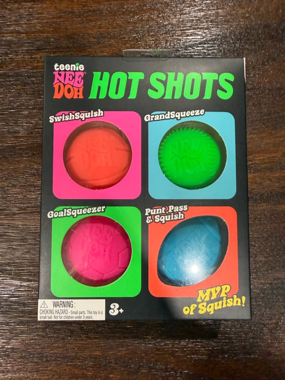 NEEDOH HOT SHOTS - 4 Pack of Teenie Needoh - No Cancels